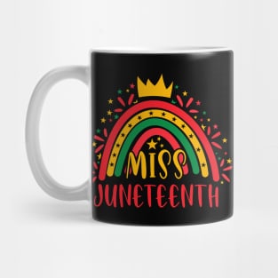 Juneteenth Is My Independence Juneteenth Day Black Women Mug